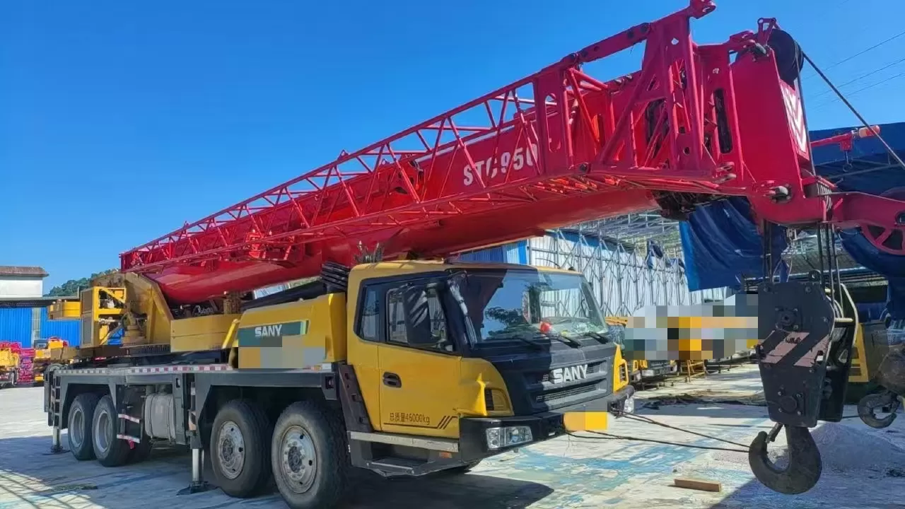 2020 Used Crane Sany 75t STC750T  Truck Crane Lifting Machine Wheeled Crane