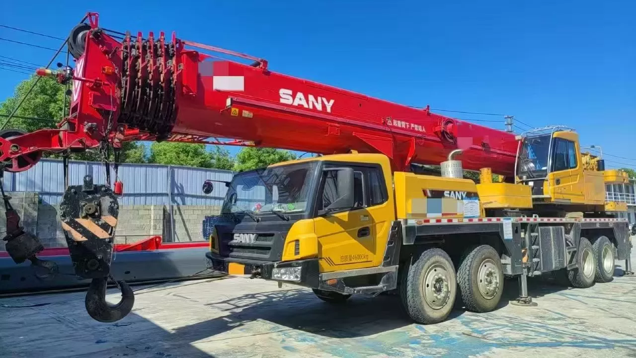 2020 Used Crane Sany 75t STC750T  Truck Crane Lifting Machine Wheeled Crane