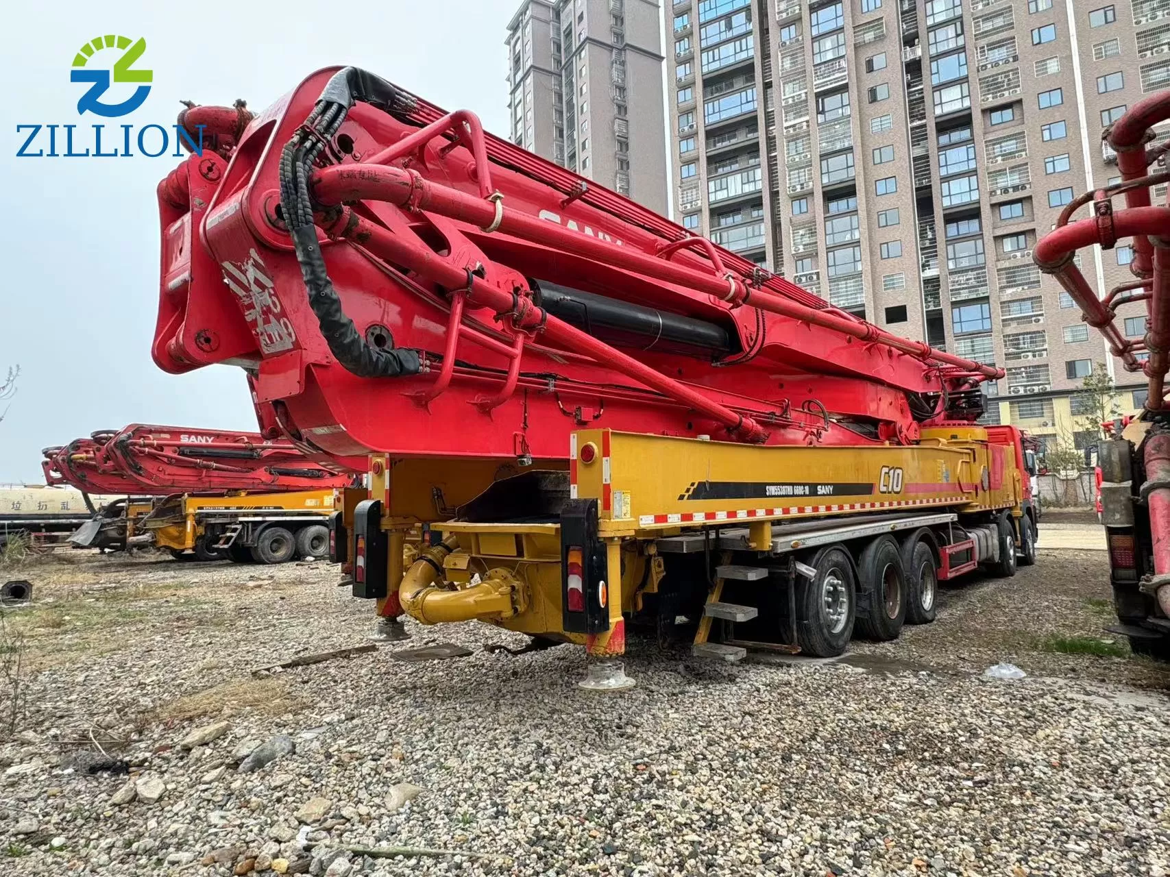 2022 SANY 66m Long Boom Truck- mounted Concrete Pump Car on Volvo Chassis