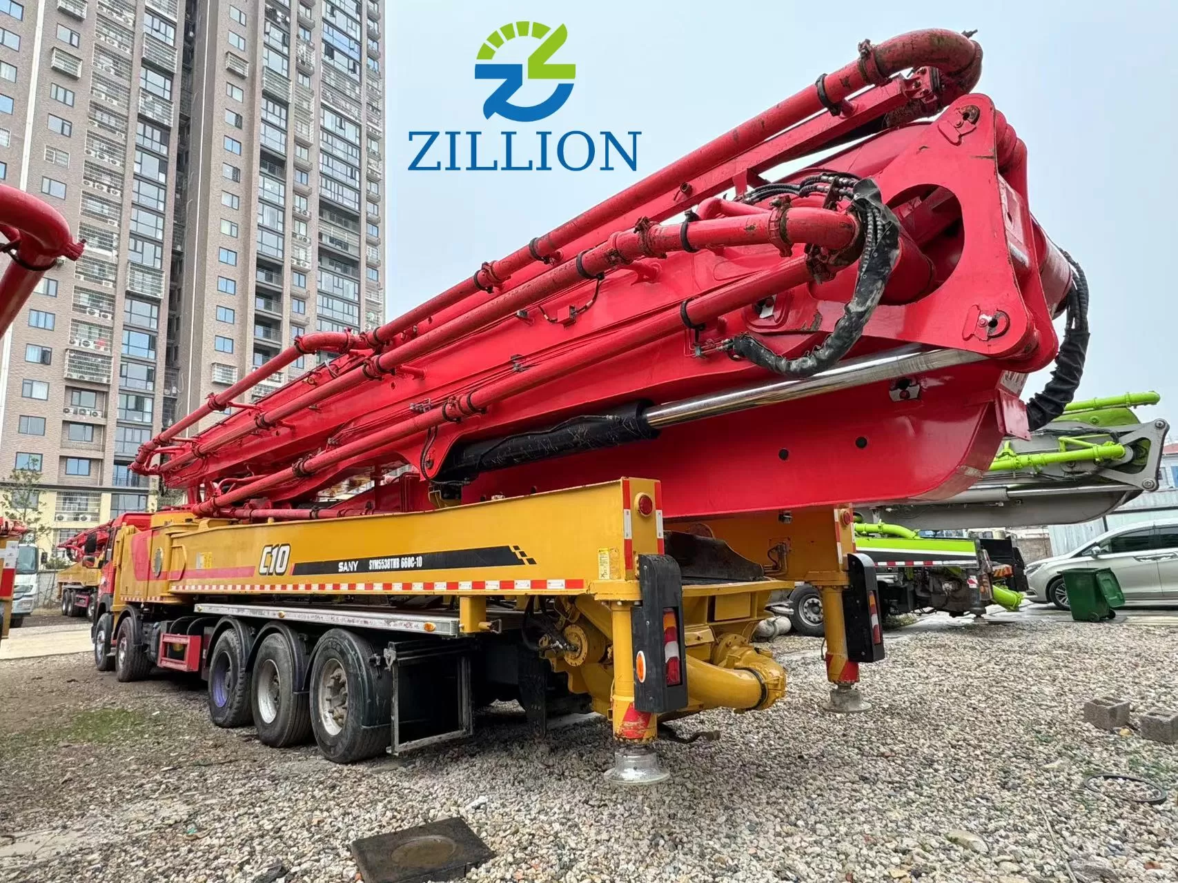 2022 SANY 66m Long Boom Truck- mounted Concrete Pump Car on Volvo Chassis