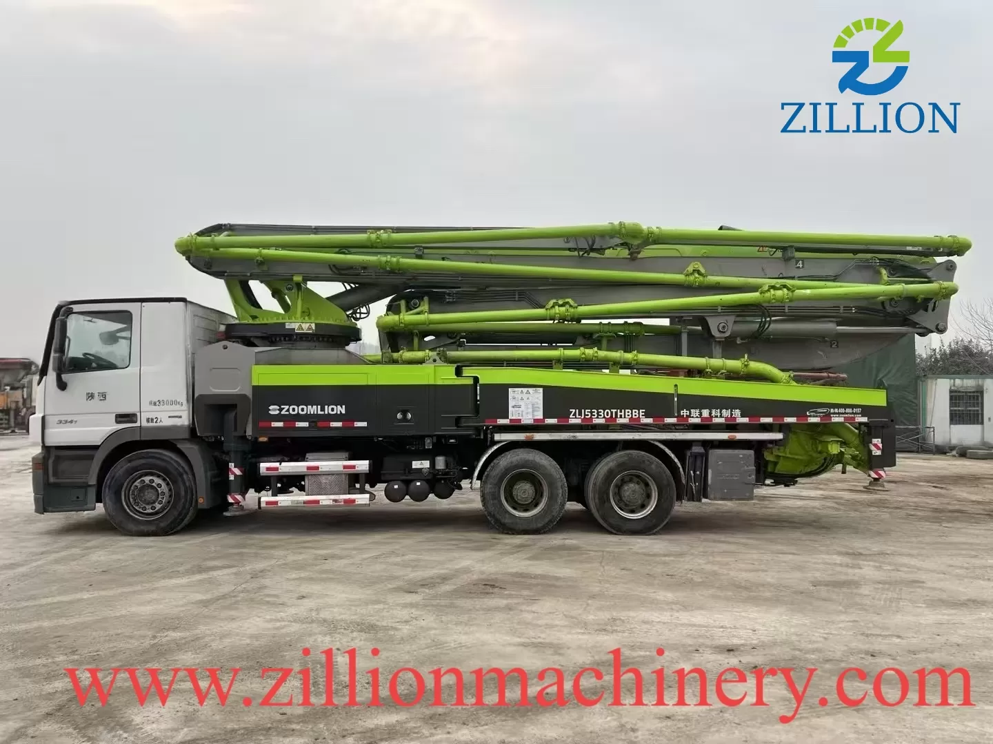 2017 Original Good Quality 49m Truck- mounted Concrete Pump Car on Mercedes Chassis