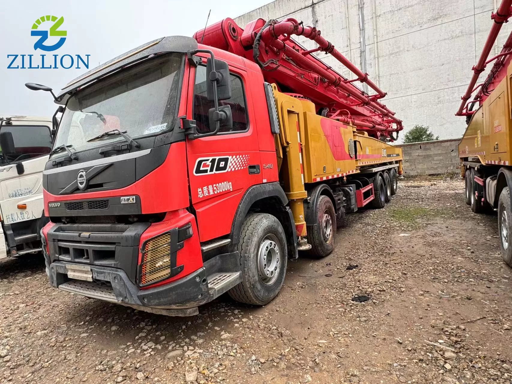 2022 SANY 66m Long Boom Truck- mounted Concrete Pump Car on Volvo Chassis