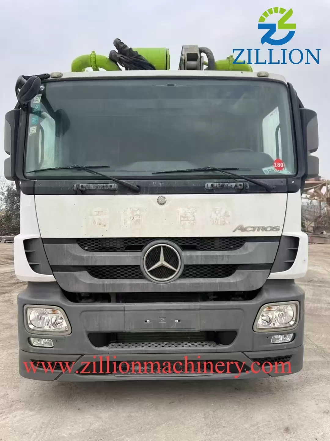 2017 Original Good Quality 49m Truck- mounted Concrete Pump Car on Mercedes Chassis