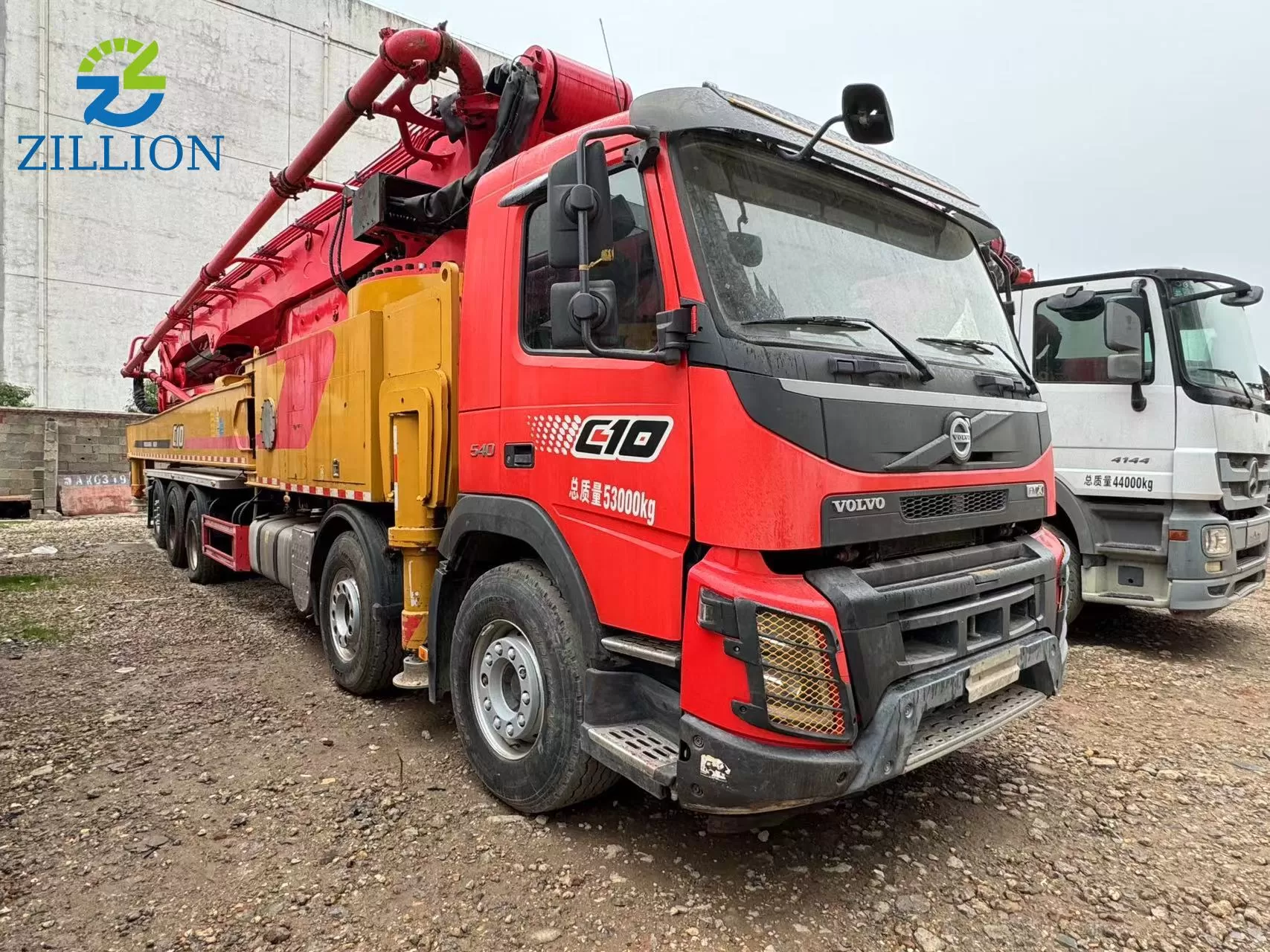 2022 SANY 66m Long Boom Truck- mounted Concrete Pump Car on Volvo Chassis