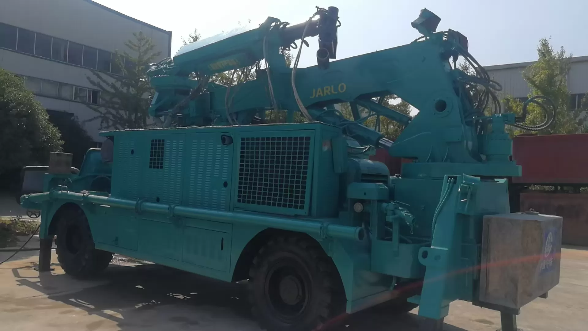 Jarlo Concrete Shotcrete Spraying Truck 30m3  Shotcrete Manipulator Machine Concrete Sprayer for Mining Construction