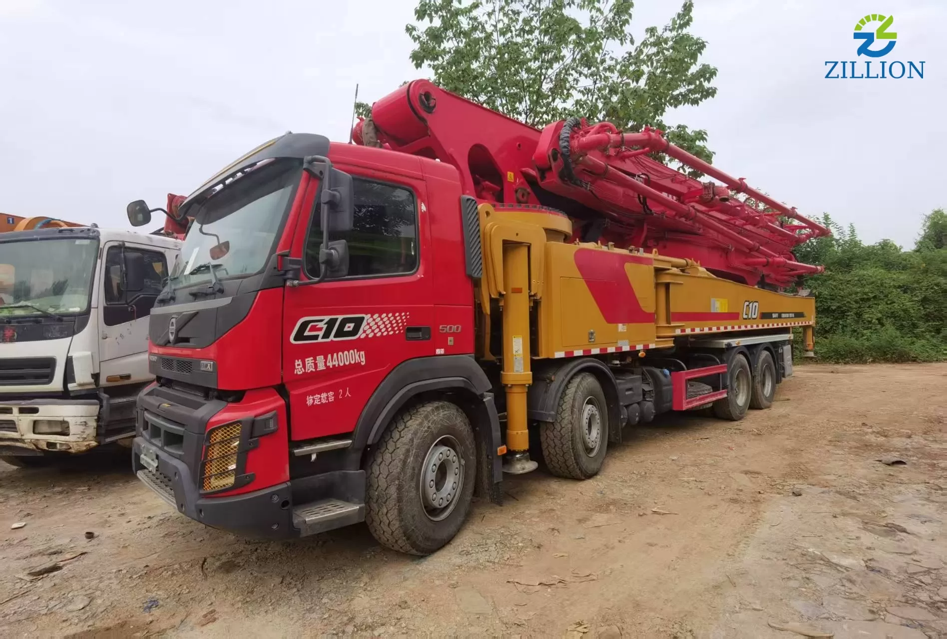 High Quality 2022 Sany Boom Pump 62m Truck- mounted Concrete Pump Car on Volvo Chassis