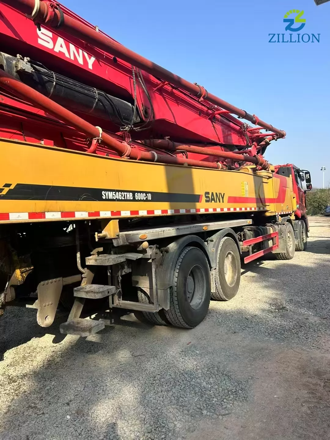 High Quality 2021 SANY Boom Pump 60m Truck- mounted Concrete Pump Car on SANY Chassis