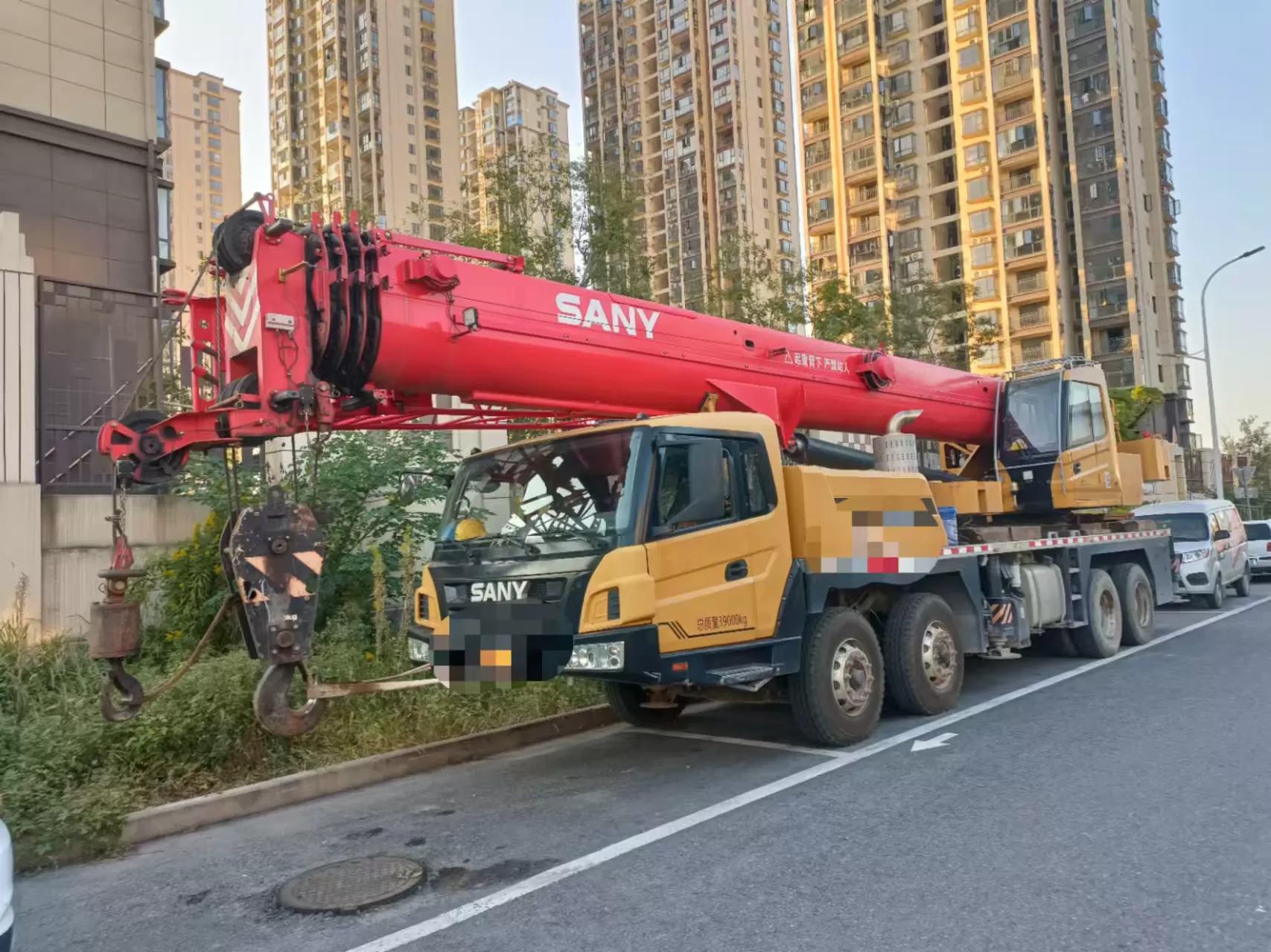 2021 Used Crane SANY 40t  Truck Crane Lifting Machine Wheeled Crane