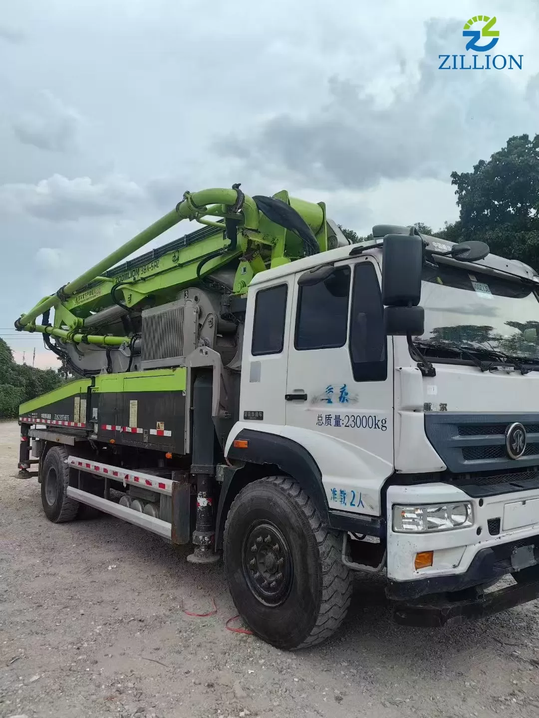 High Quality 2021 Zoomlion Boom Pump 38m Truck- mounted Concrete Pump Truck on Steyr Chassis
