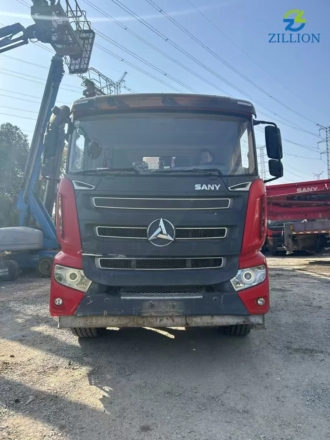 High Quality 2021 SANY Boom Pump 60m Truck- mounted Concrete Pump Car on SANY Chassis