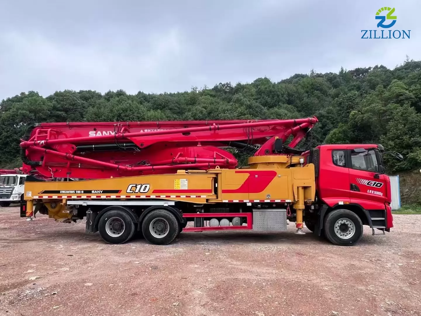 High Quality 2023 Sany Boom Pump 51m Truck- mounted Concrete Pump Truck on Sany Chassis