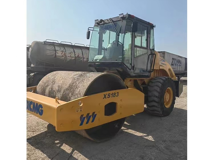 XCMG 18ton used Wheel Road Vibratory Compactor Single Drum Rollers Soil Compactor Roller Hydraulic Asphalt Cement Concrete