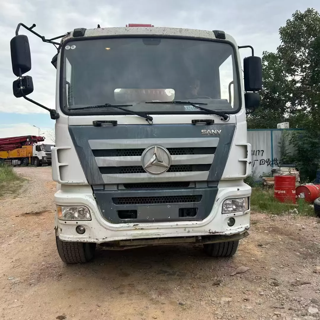 2020 Sany Boom Pump 37m Truck- mounted Concrete Pump car on Sany Chassis