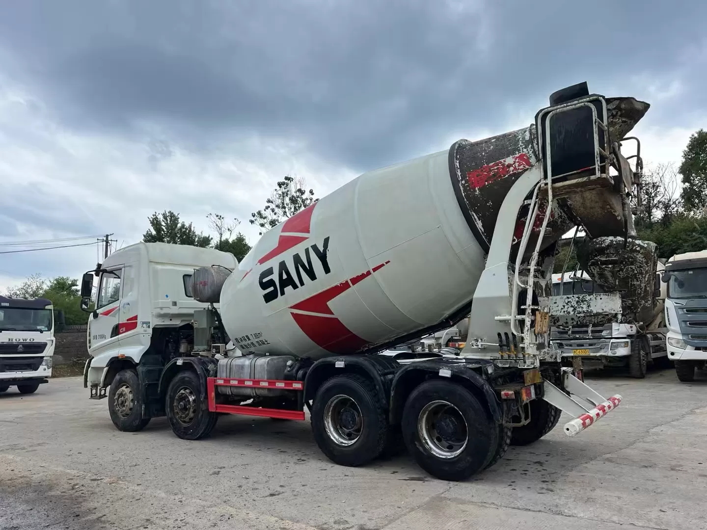 2021 Sany 12 cbm Used Cement Mixer Truck