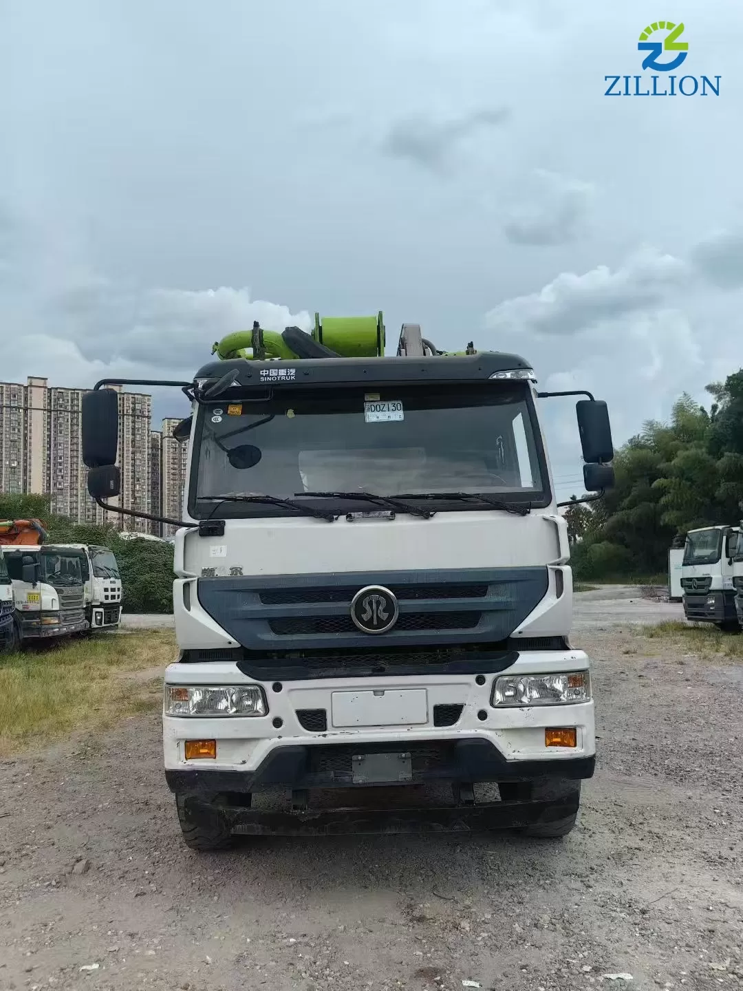 High Quality 2021 Zoomlion Boom Pump 38m Truck- mounted Concrete Pump Truck on Steyr Chassis