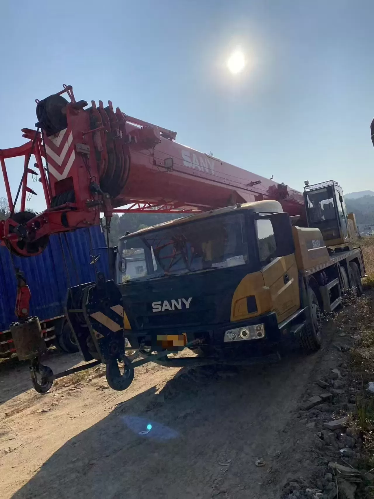 2022 Used Crane Sany 25t QY25  Truck Crane Lifting Machine Wheeled Crane