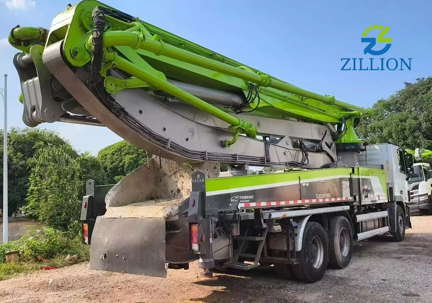 2018 Zoomlion 47m Concrete Pump Truck | Mercedes-Benz Chassis