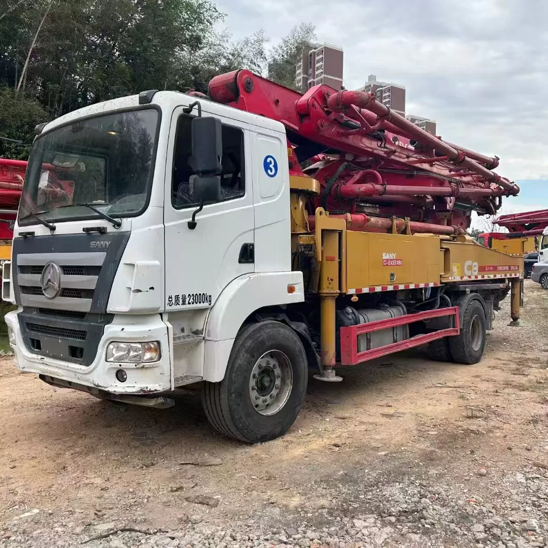 2020 Sany Boom Pump 37m Truck- mounted Concrete Pump car on Sany Chassis