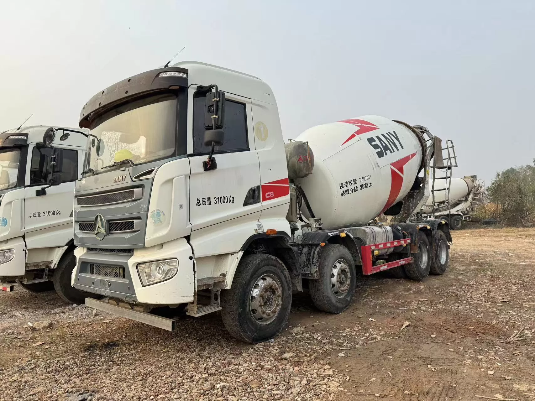 2020 Sany Large 12 cbm Used Cement Mixer Truck Concrete Mixer Truck