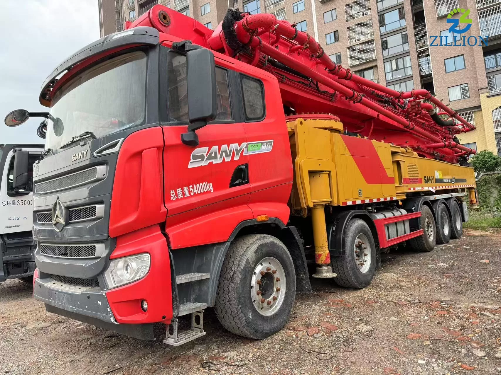 High Quality 2022 SANY Boom Pump 65m Truck- mounted Concrete Pump Car on SANY Chassis