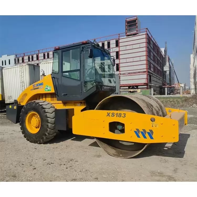 XCMG 18ton used Wheel Road Vibratory Compactor Single Drum Rollers Soil Compactor Roller Hydraulic Asphalt Cement Concrete