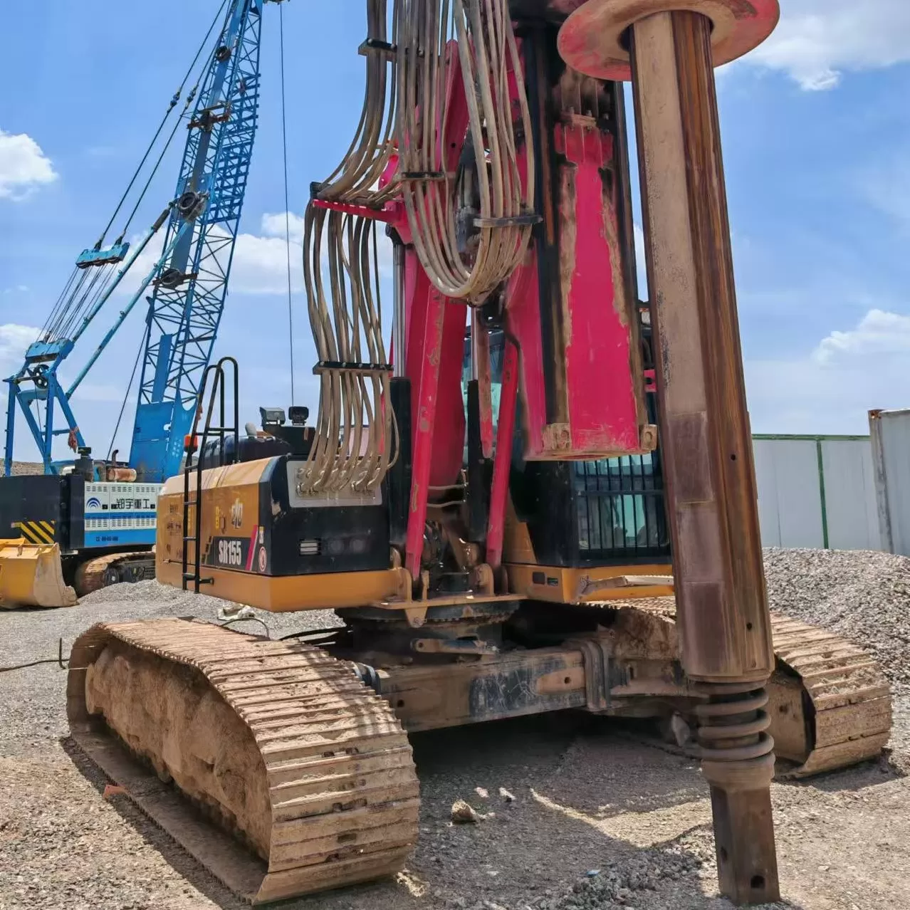 2019 SANY Hydraulic Rotary Drilling machine SR155 backhoe Piling rig for Foundation Drill