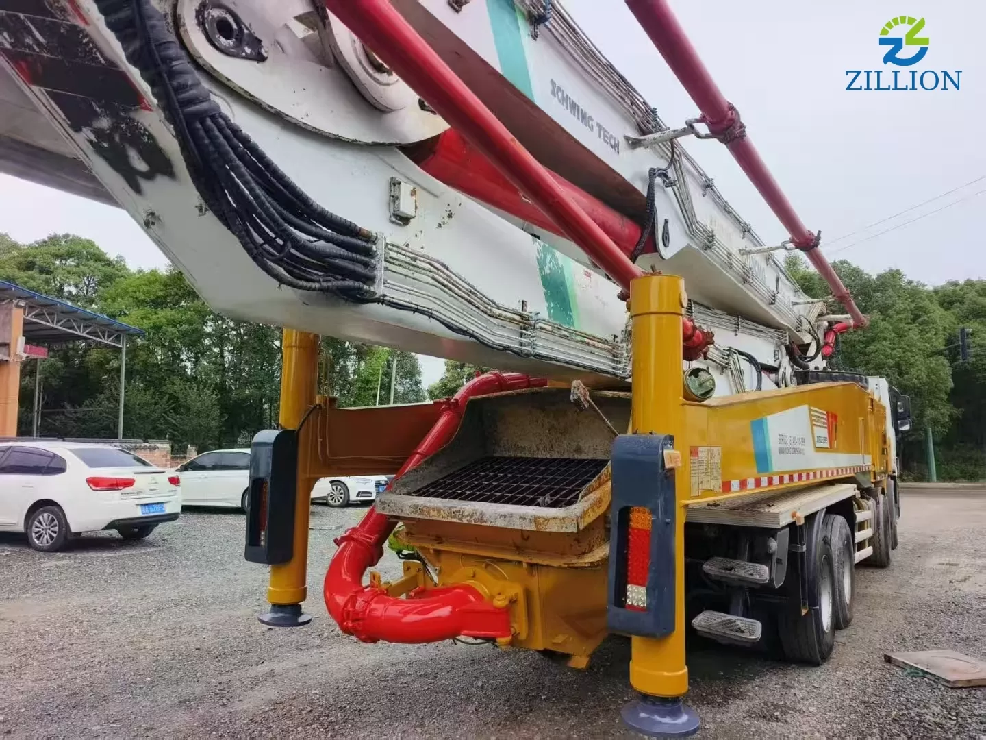 High Quality 2018 XCMG Boom Pump 62m Truck- mounted Concrete Pump Truck on Mercedes-Benz Chassis