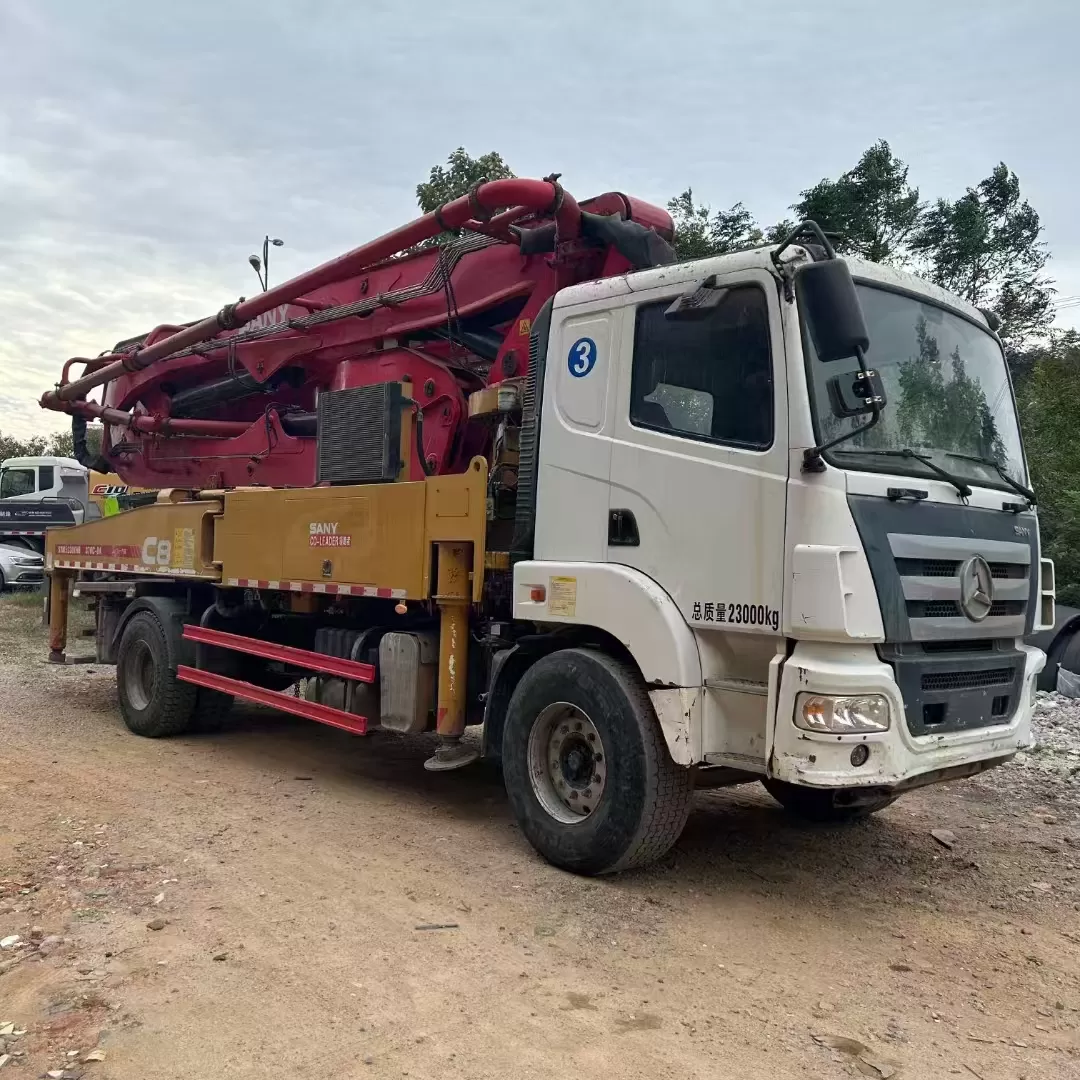 2020 Sany Boom Pump 37m Truck- mounted Concrete Pump car on Sany Chassis