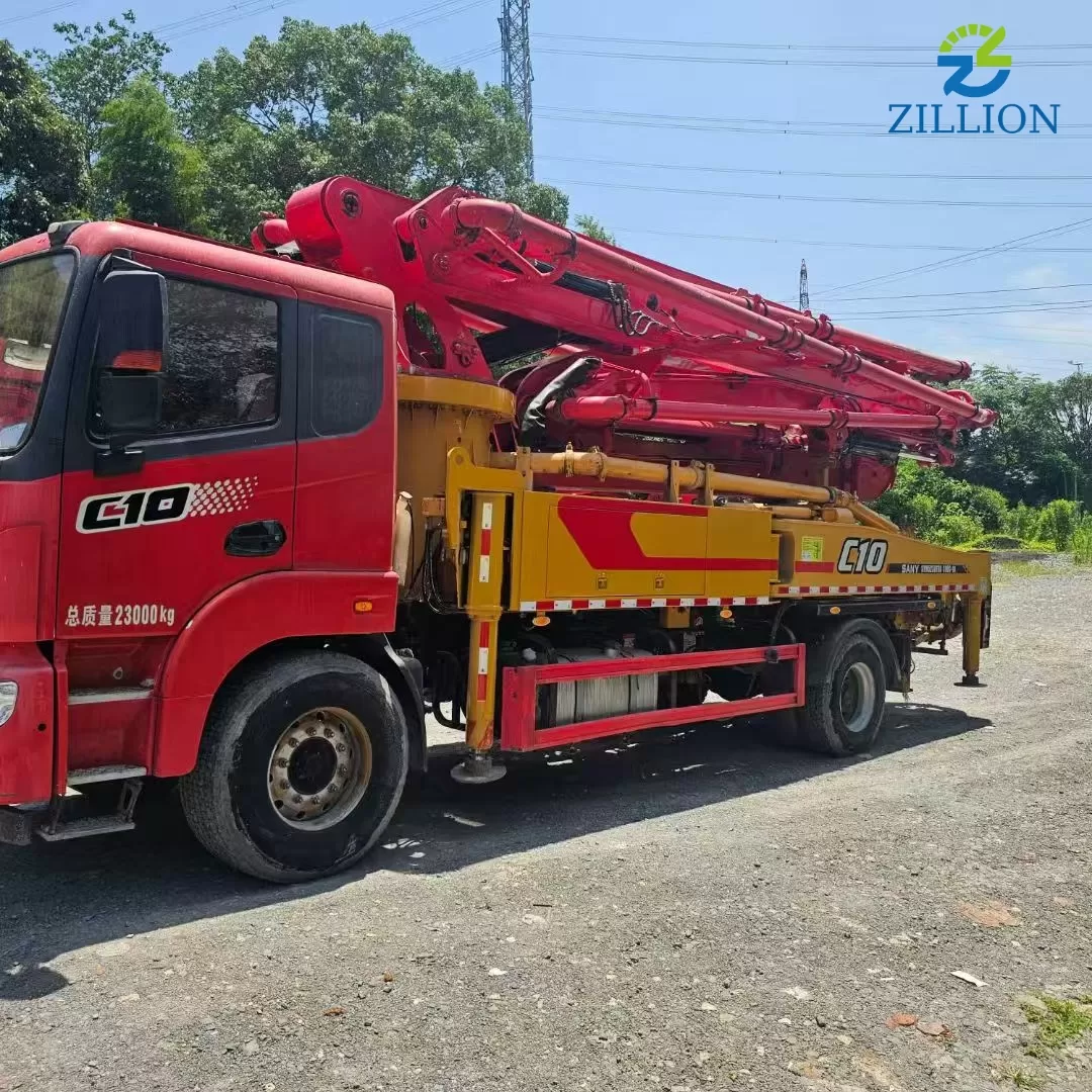 High Quality 2021 Sany Boom Pump 39m Truck- mounted Concrete Pump Truck on Sany Chassis