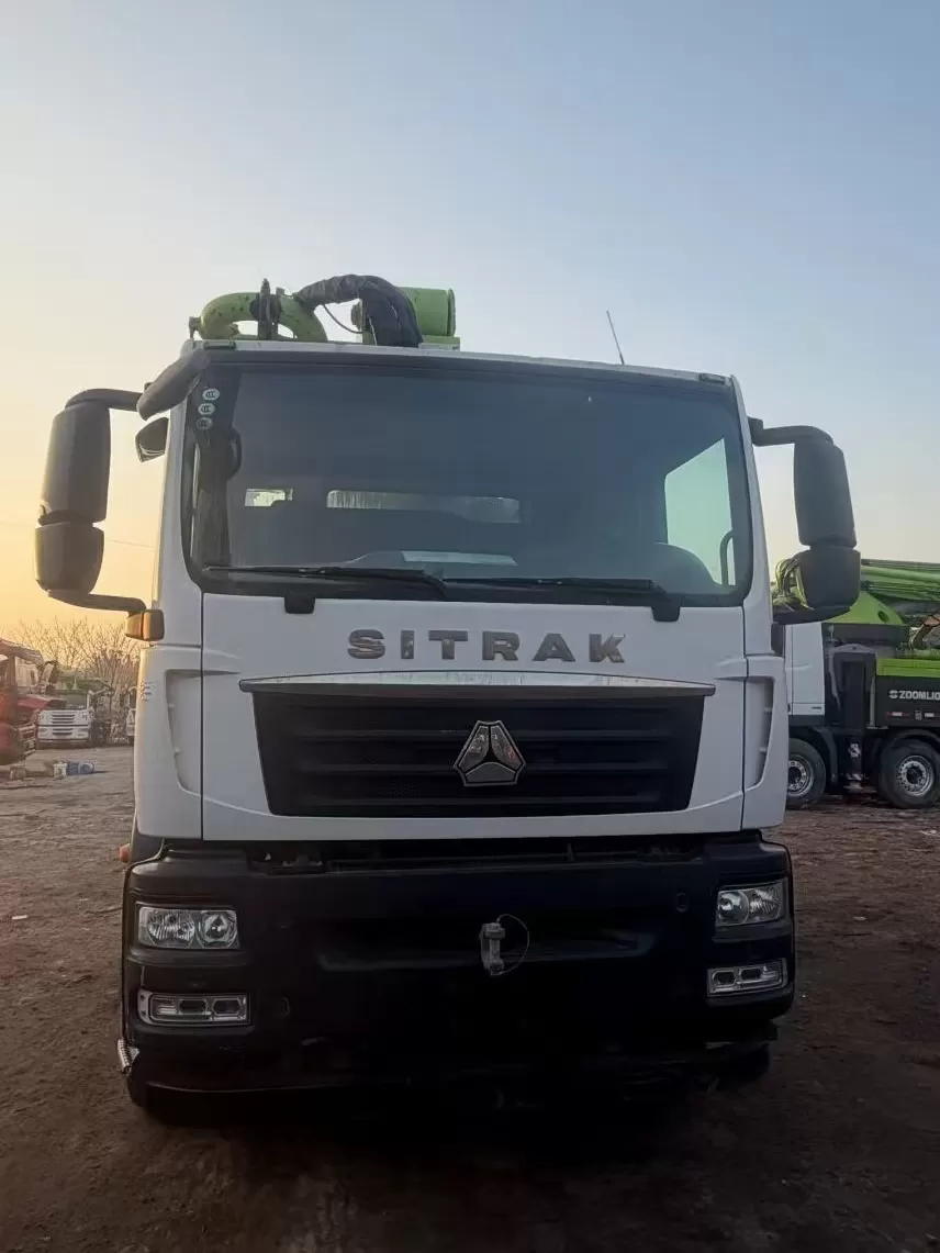 2024 Used Zoomlion 38M Concrete Pump Truck | Sitrak Chassis | Reliable High-Reach Solution