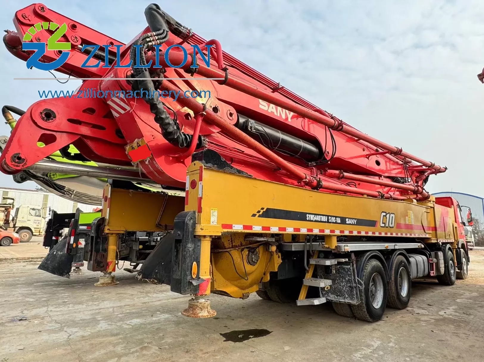 High Quality 2020 SANY Boom Pump Truck- mounted Concrete Pump Car 62m on VOLVO Chassis