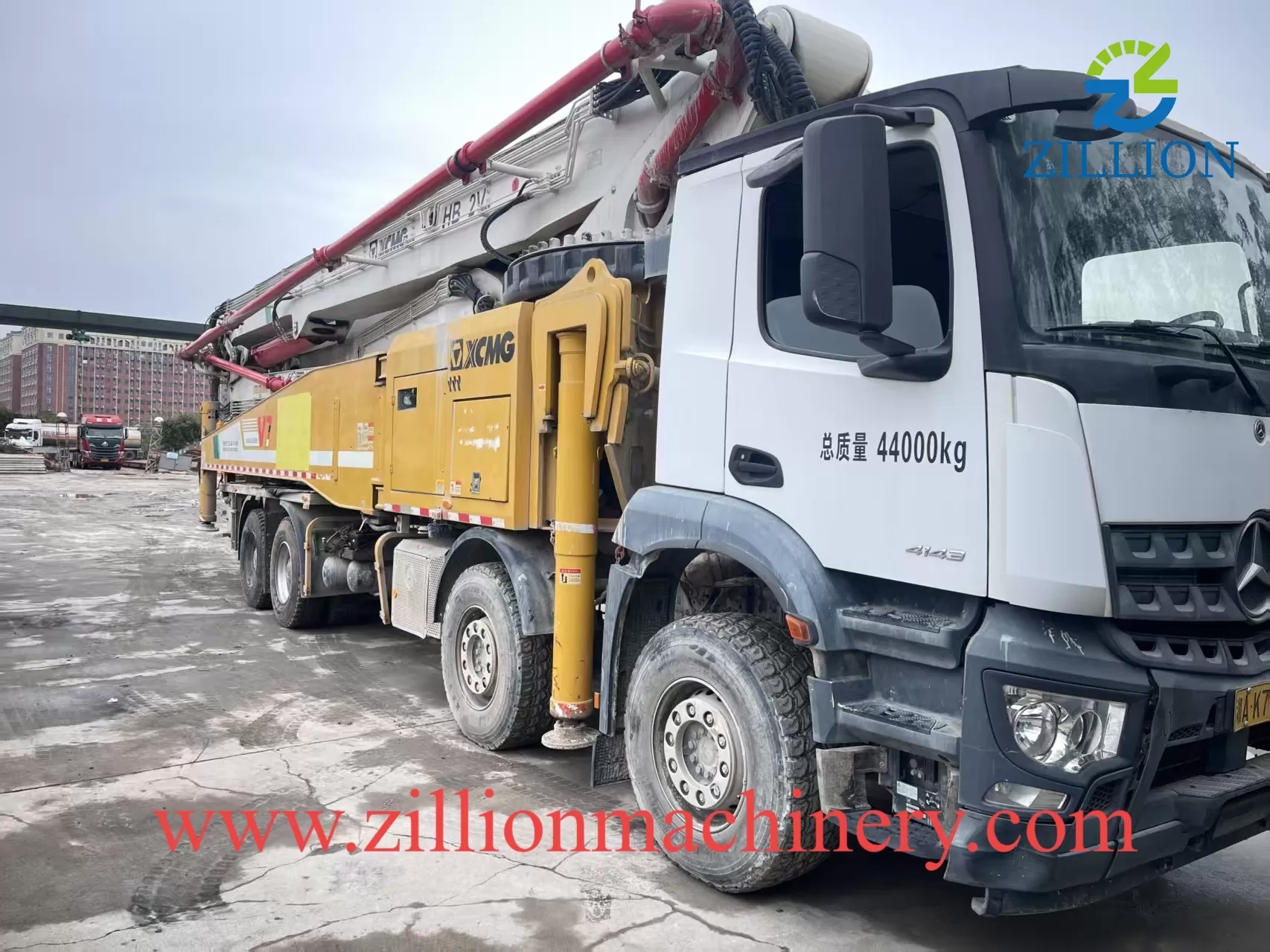 2020 XCMG 62m Long Boom Truck- mounted Concrete Pump Car on SANY Chassis