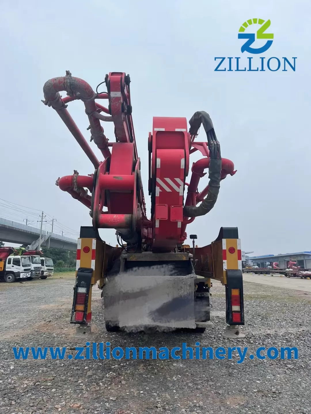 High Quality 2020 Sany Boom Pump 62m Truck- mounted Concrete Pump Car on Sany Chassis