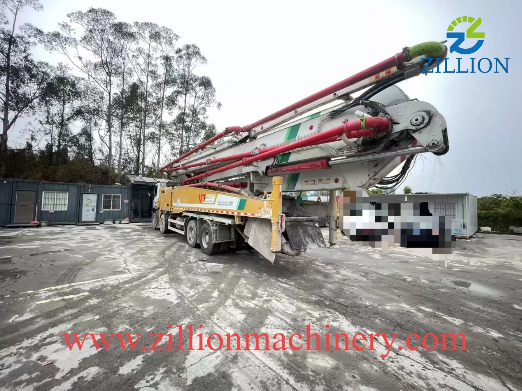 2020 XCMG 62m Long Boom Truck- mounted Concrete Pump Car on SANY Chassis