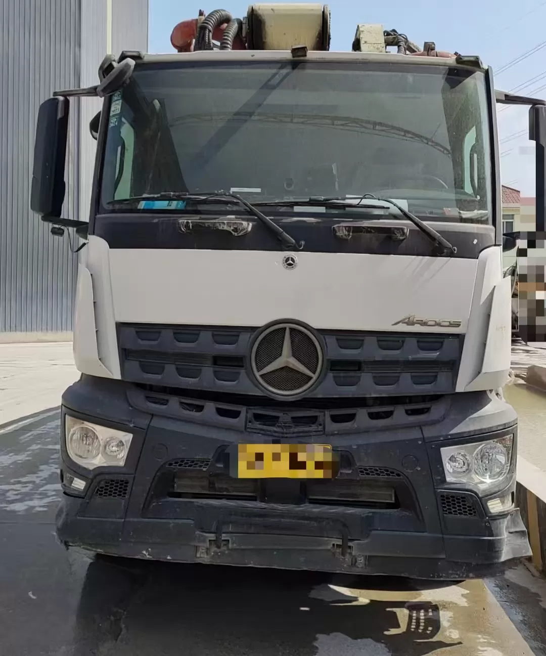 2020 XCMG 62m Long Boom Truck- mounted Concrete Pump Car on Benz Chassis
