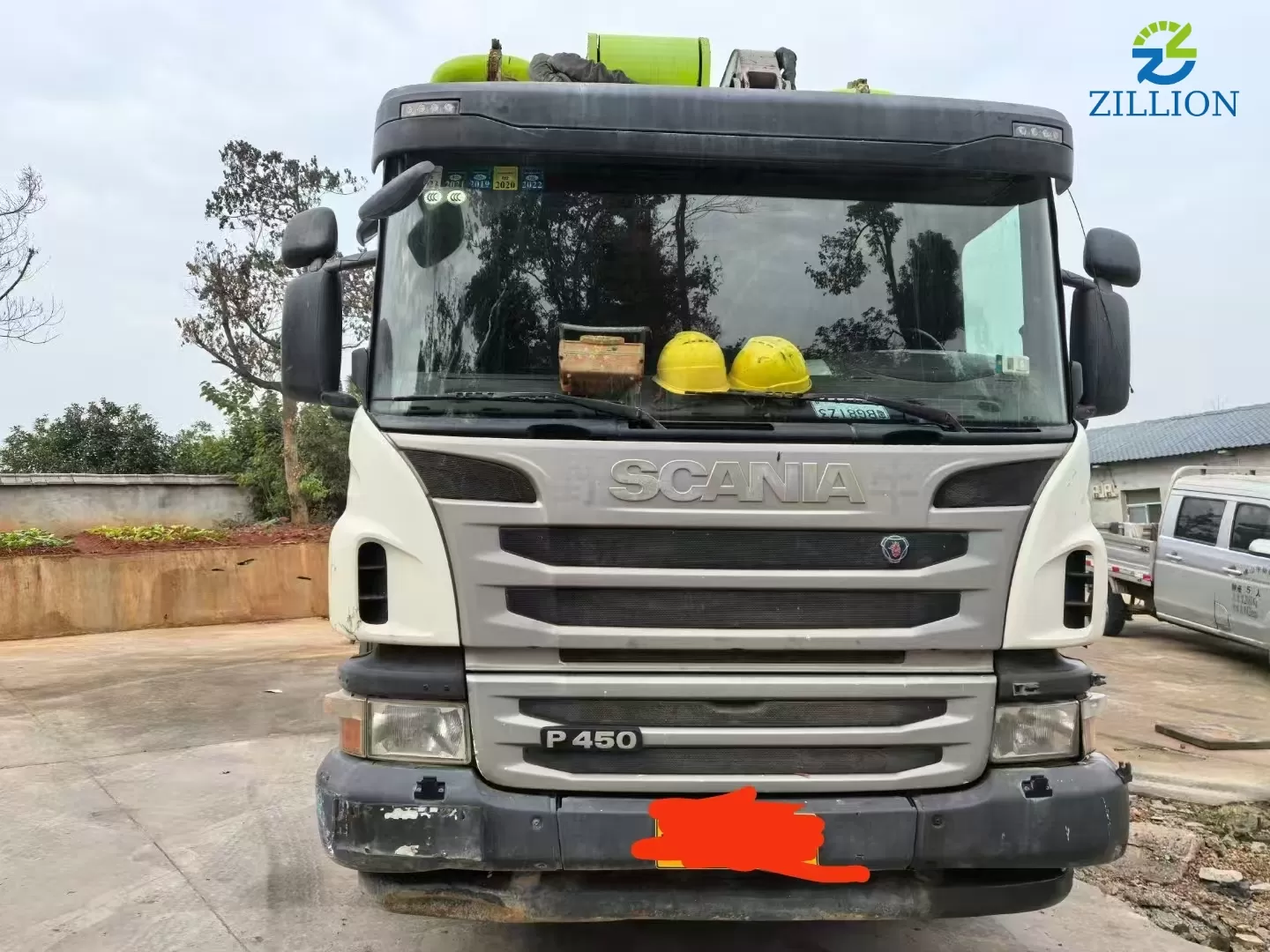 High Quality 2018 ZOOMLION Boom Pump 56m Truck- mounted Concrete Pump Car on SCANIA Chassis