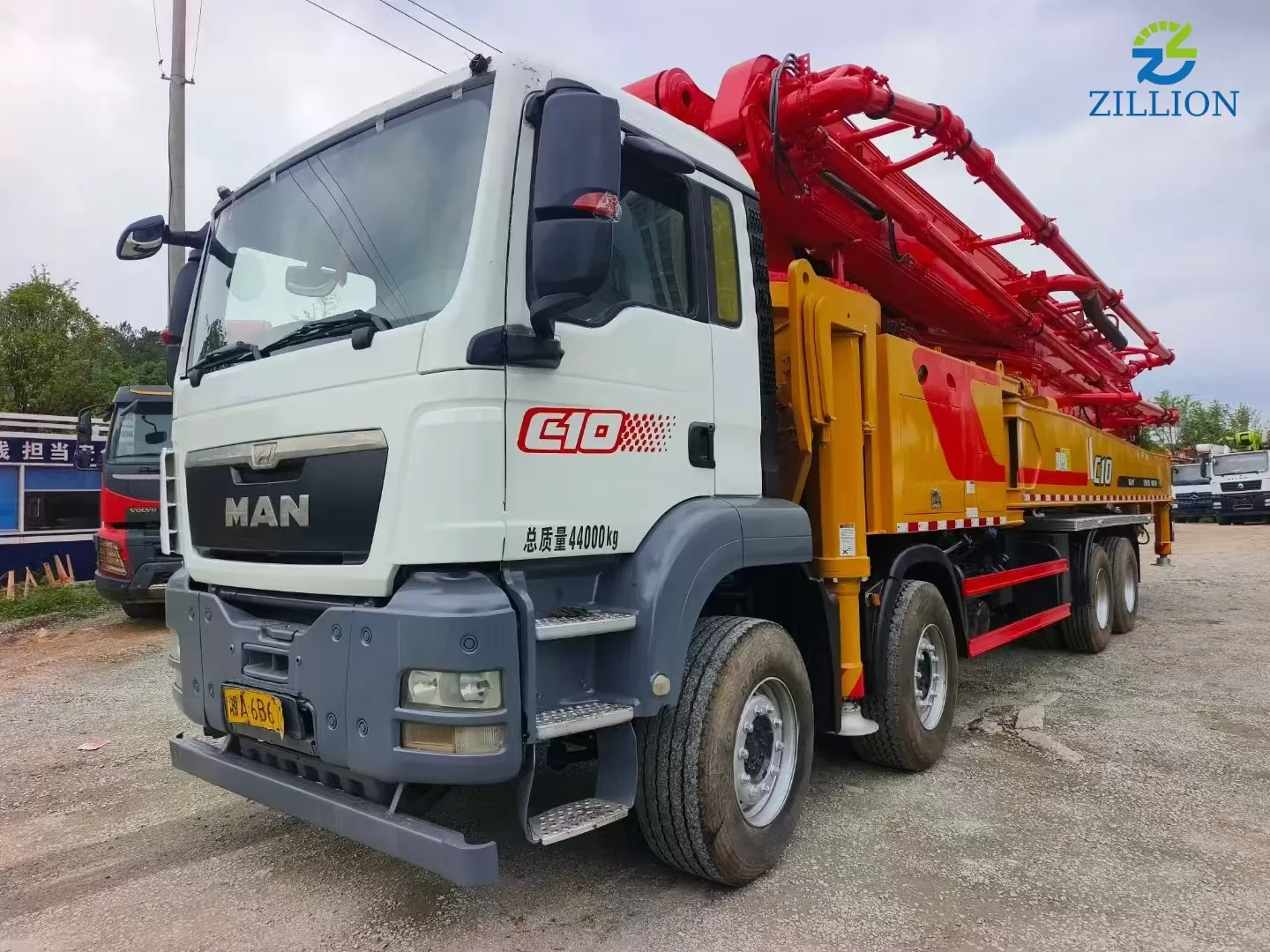 High Quality 2017 Sany Boom Pump 65m Truck- mounted Concrete Pump Car on Man Chassis