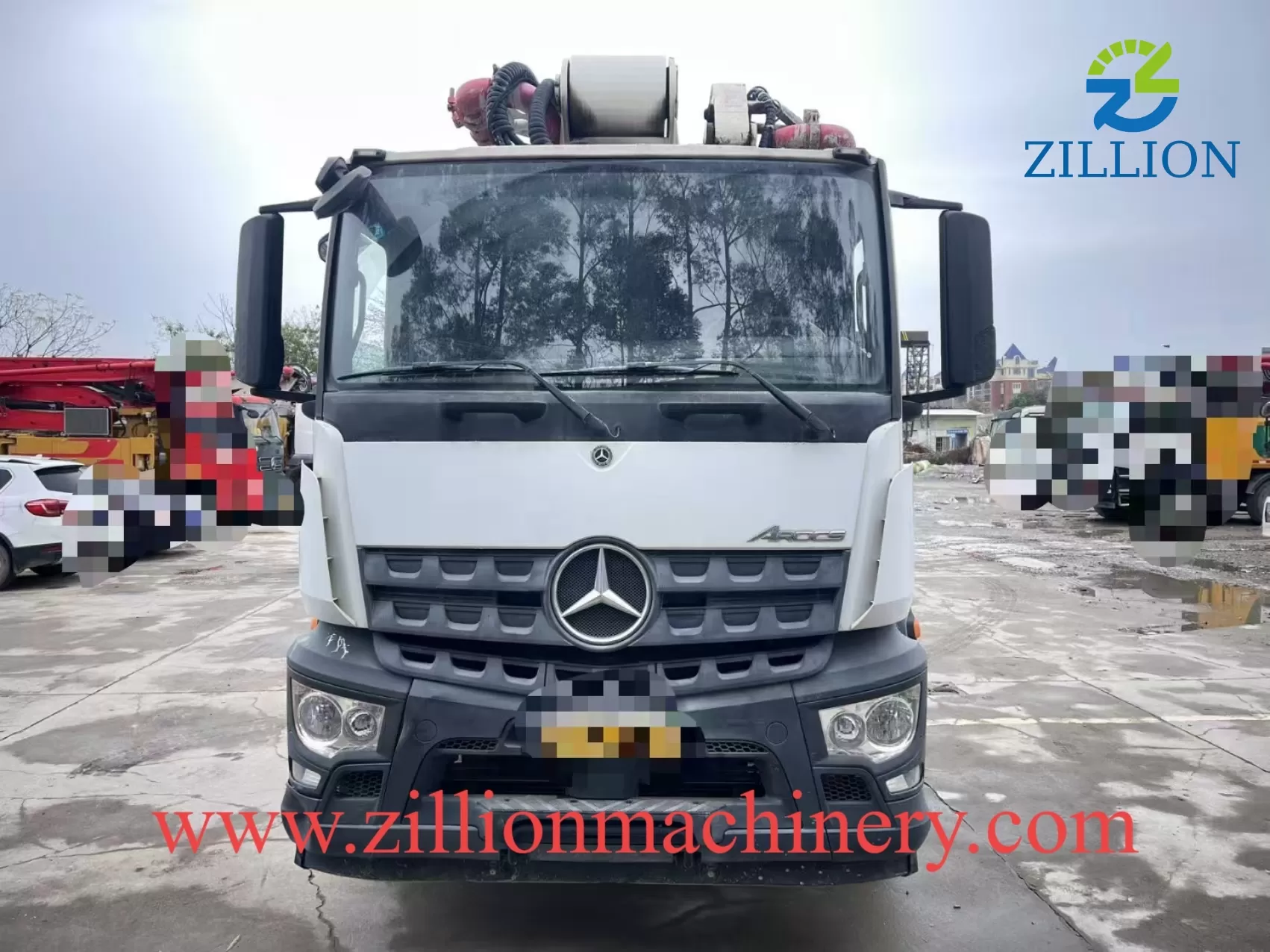 2020 XCMG 62m Long Boom Truck- mounted Concrete Pump Car on SANY Chassis