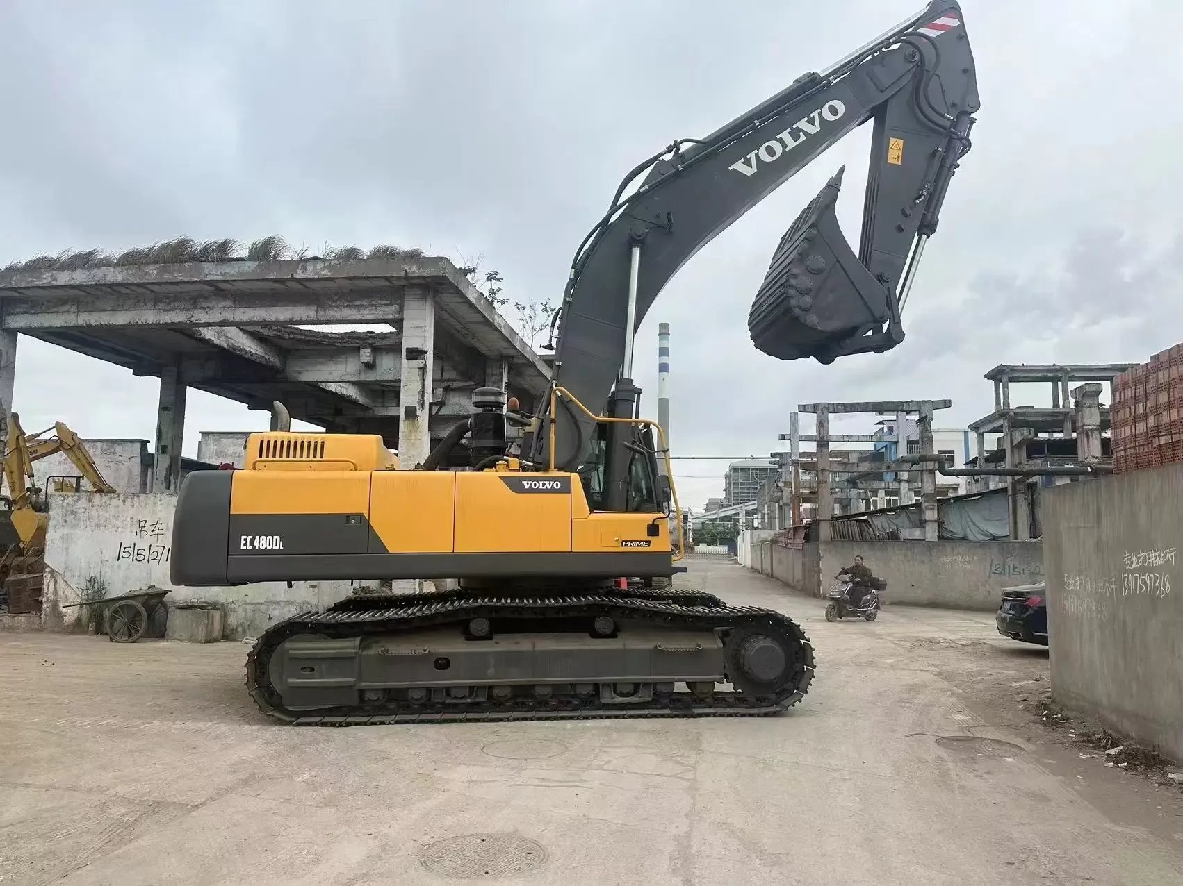 Used EC480D Crawler Excavator Japan Used Volvo Excavator on Hot Sale