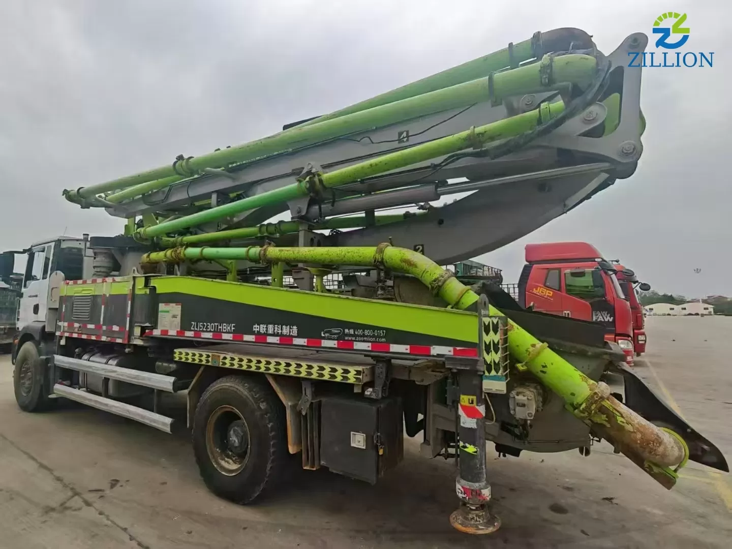 High Quality 2022 Zoomlion Boom Pump 38m Truck- mounted Concrete Pump Car on Sitrk Chassis