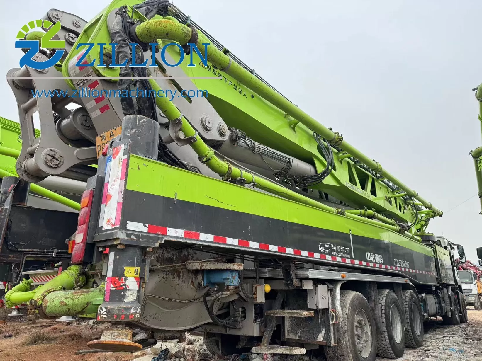 2022 Zoomlion 70m Long Boom Truck- mounted Concrete Pump Car on Sitrak Chassis