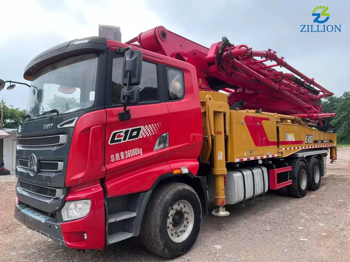 High Quality 2023 Sany Boom Pump 51m Truck- mounted Concrete Pump Truck on Sany Chassis