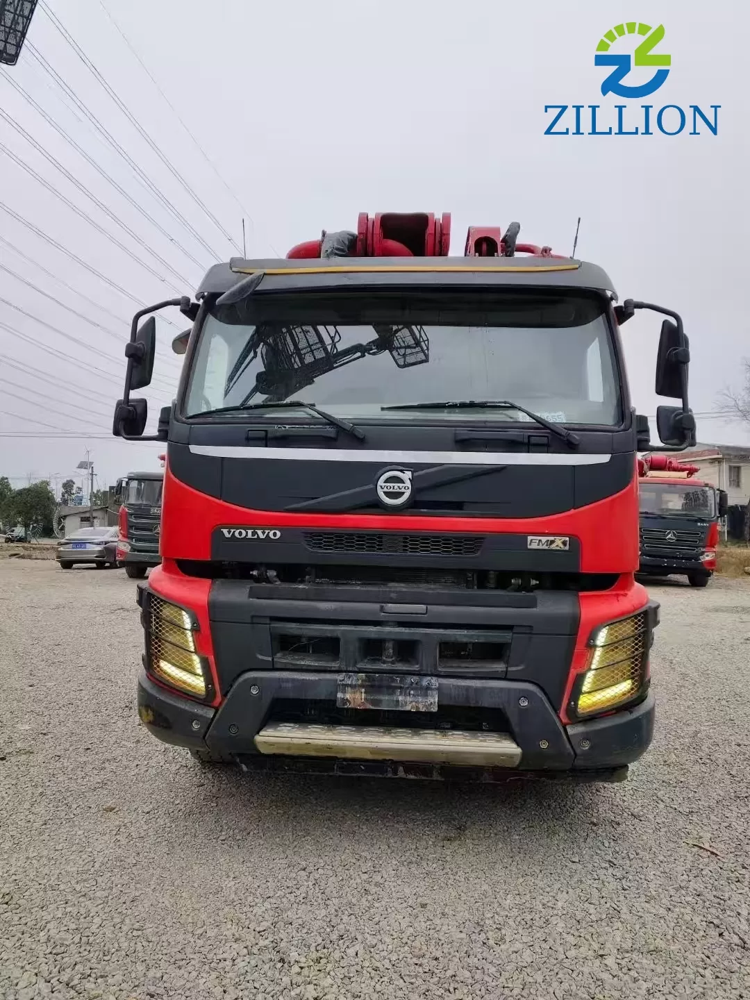 High Quality 2020 SANY Boom Pump 56m Truck- mounted Concrete Pump Car on VOLVO Chassis