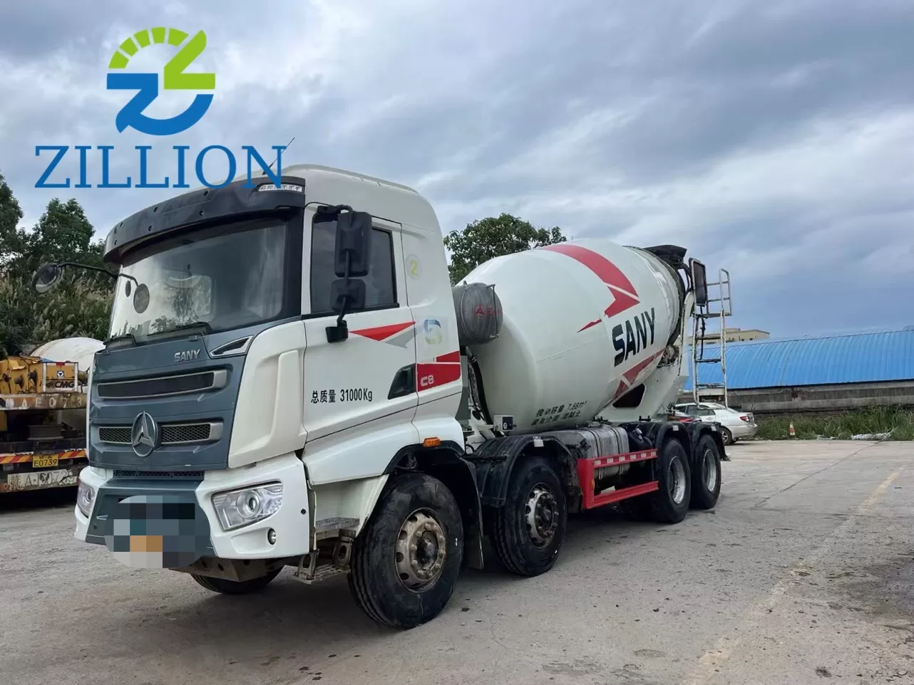 2021 Sany 12 cbm Used Cement Mixer Truck