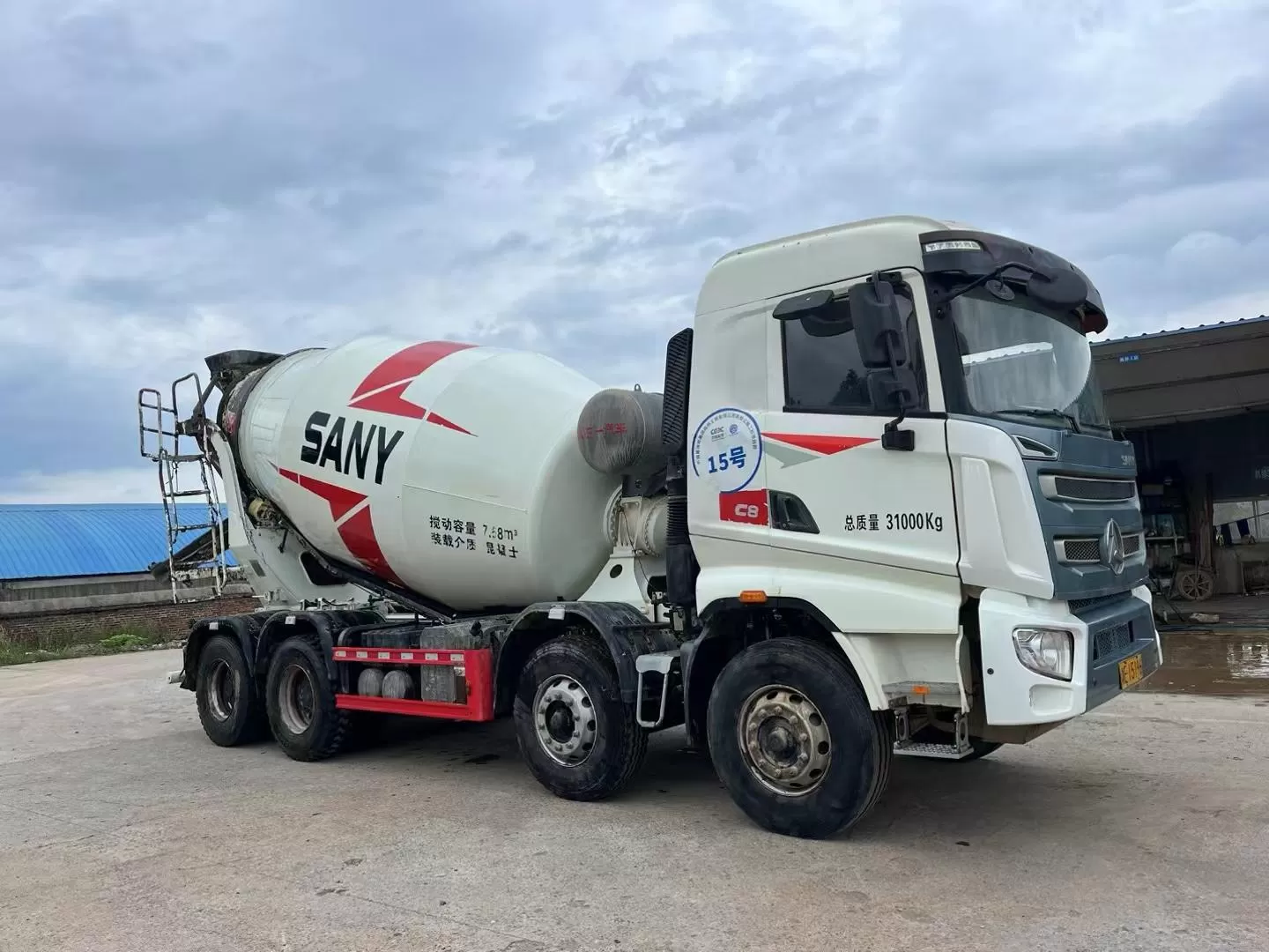 2021 Zoomlion Large 12 cbm Used Cement Mixer Truck Concrete Mixer Truck