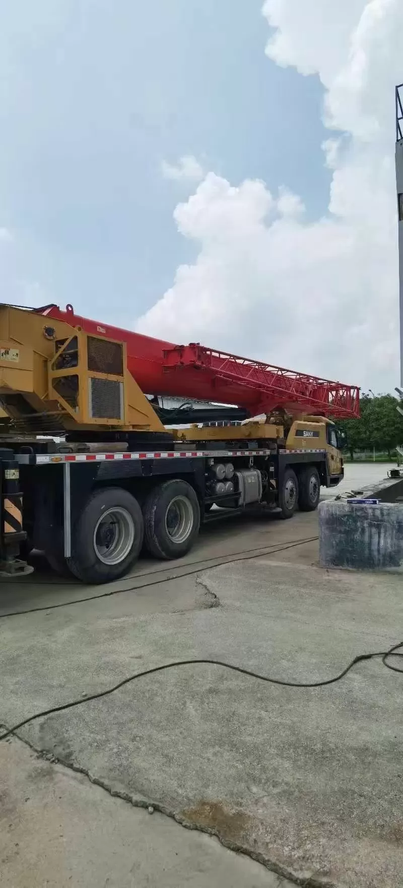 2020 Used Crane Sany 55t STC550T6  Truck Crane Lifting Machine Wheeled Crane