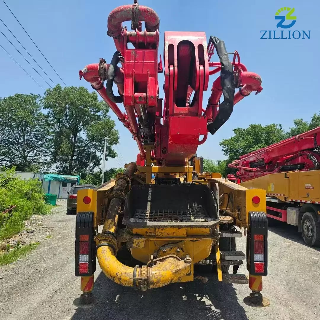 High Quality 2021 Sany Boom Pump 39m Truck- mounted Concrete Pump Truck on Sany Chassis