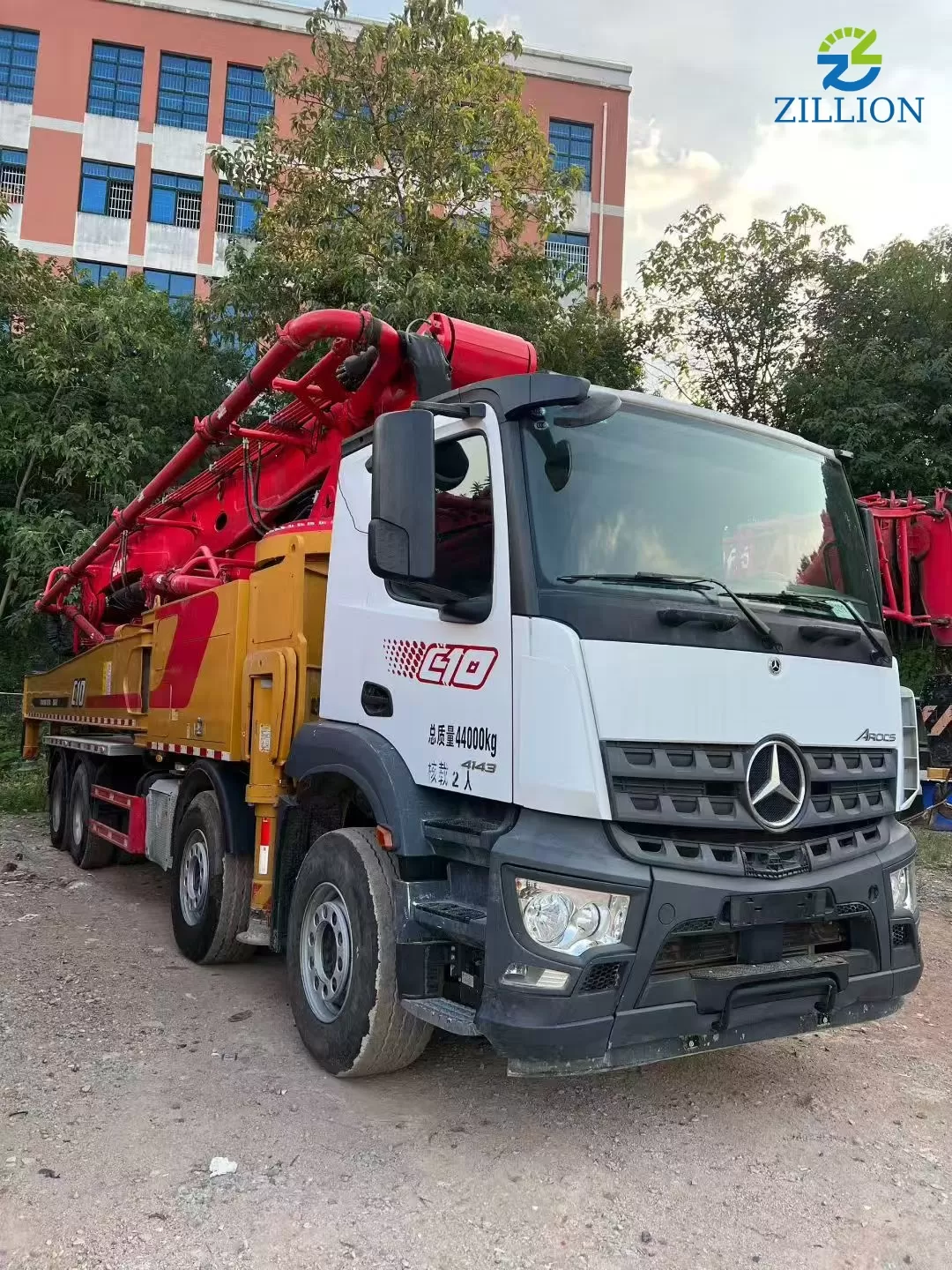 High Quality 2020 SANY Boom Pump 62m Truck- mounted Concrete Pump Truck on Mercedes-Benz Chassis