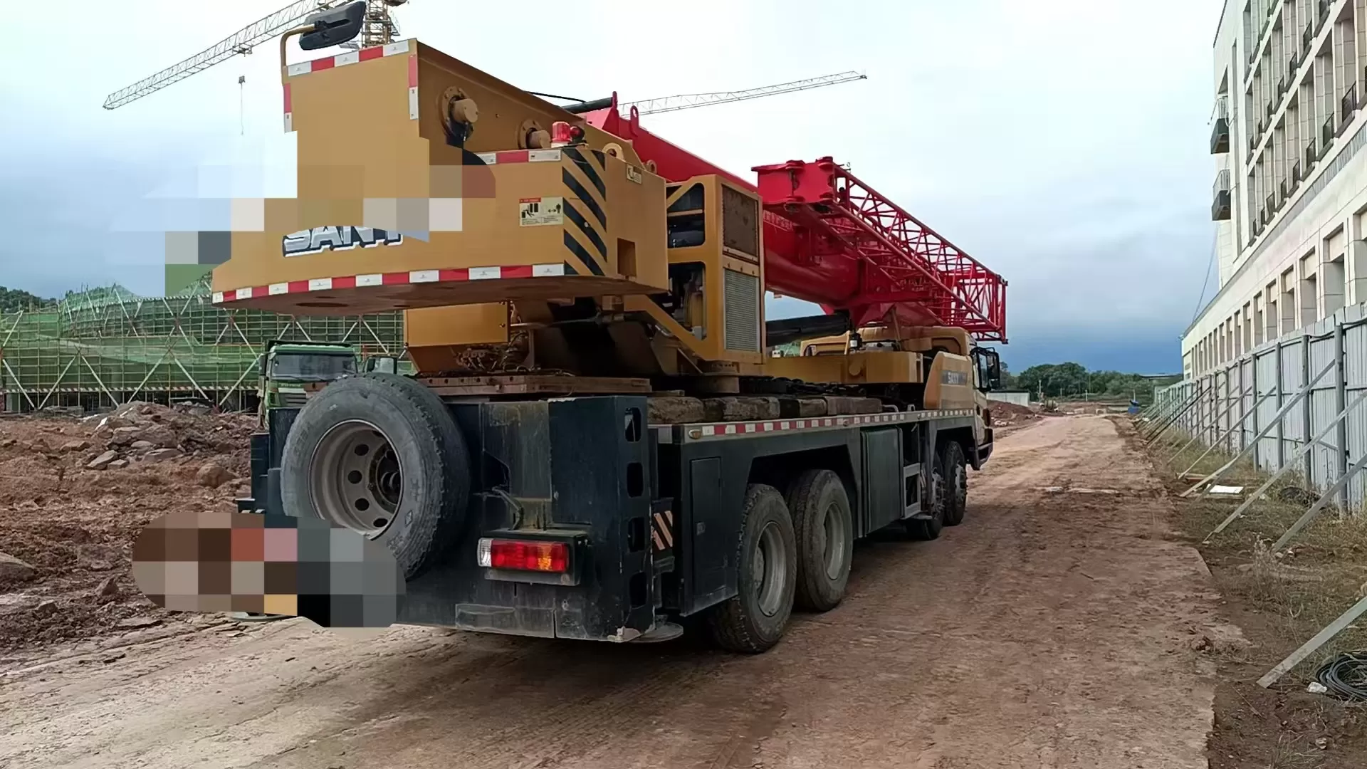 2021 Used Crane SANY 40t  Truck Crane Lifting Machine Wheeled Crane