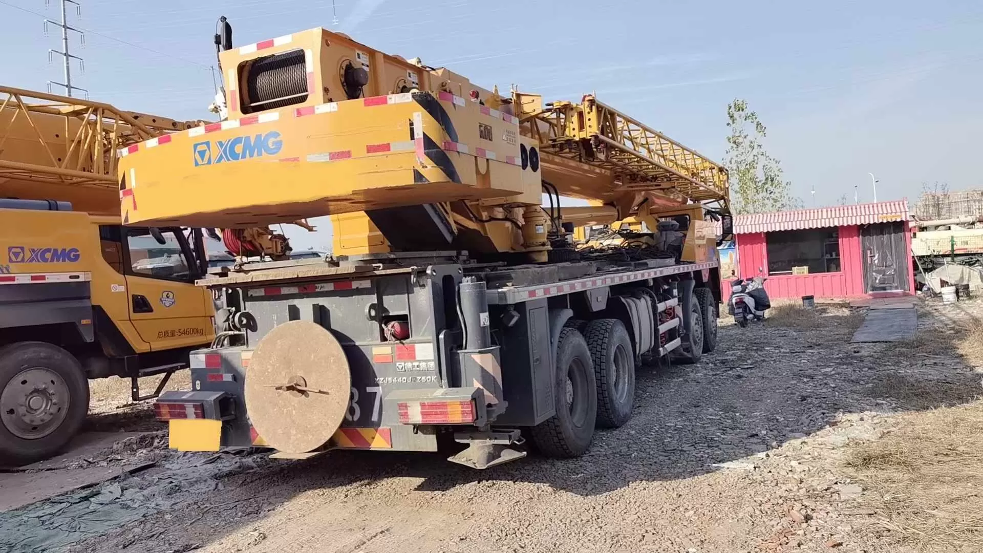 2021 XCMG 50t Truck Crane Lifting Machine Wheeled Crane